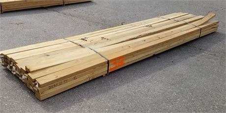 Bunk #32 - 2x4x12 Pressure Treated Lumber - 40pcs.