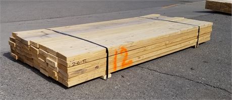 Bunk #12 - 2x6x92 Lumber - 48pcs.