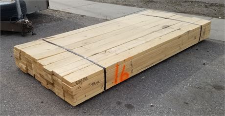 Bunk #16 - 2x6x8 Lumber - 48pcs.