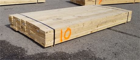 Bunk #10 - 2x6x92 Lumber - 48pcs.