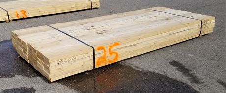 Bunk #25 - 2x6x104 Lumber - 48pcs.