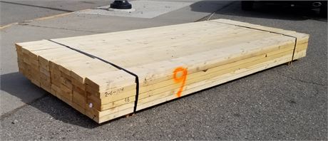Bunk #9 - 2x6x104 Lumber - 48pcs.