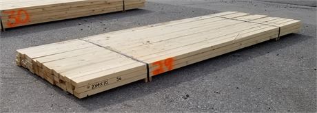 Bunk #29 - 2x4x10 Lumber - 36pcs.