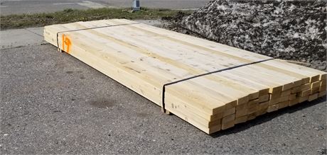Bunk #19 - 2x4x104 Lumber - 48pcs.