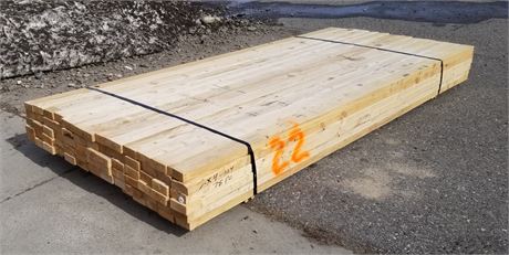 Bunk #22 - 2x4x104 Lumber - 78pcs.
