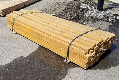 #27B - 2x4x8 Treated Lumber - 87pcs.