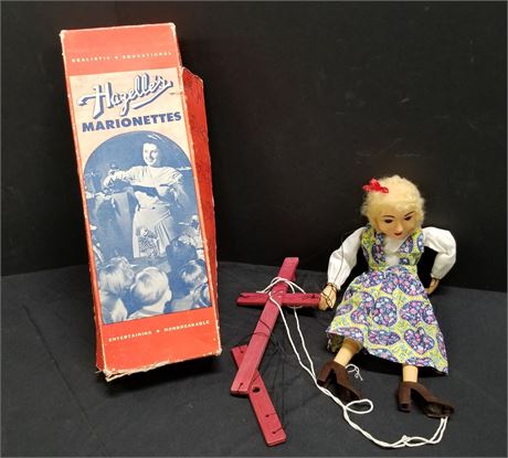 Vintage Marionette String Puppet