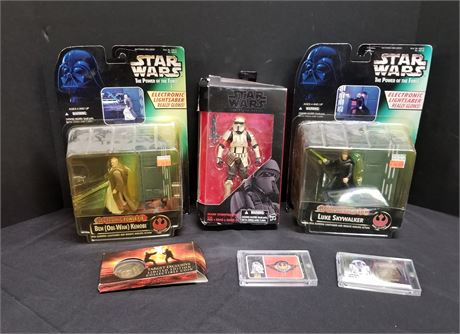 Star Wars Figurines & Medallions