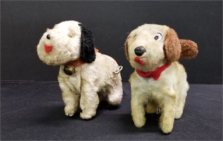 Vintage Wind-up Dog Toys - They Work!