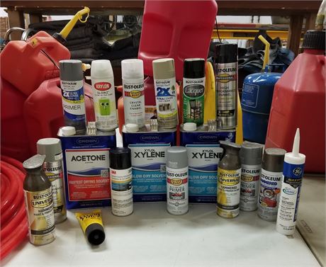 Assorted Painting Products