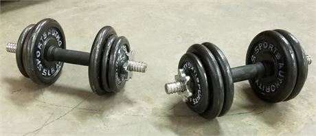Dumbbell Pair w/ Weights
