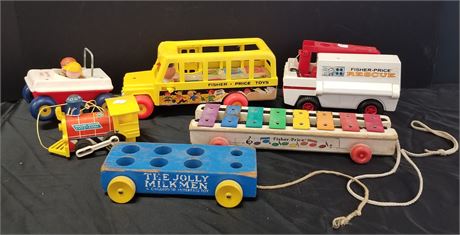 Collectible Fisher Price Pull Toys