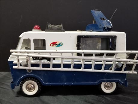 Vintage Structo Rescue Van