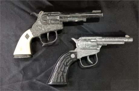Vintage Toy Cap Gun Pair