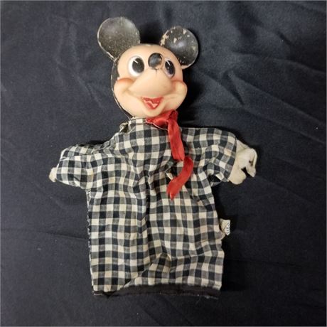 Vintage Mickey Mouse Hand Puppet