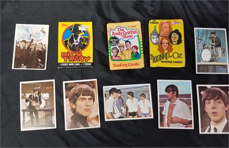 Collectible Beatles Trading Cards and Others