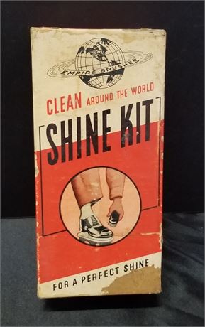 Vintage Empire Brush Shoe Shine Kit
