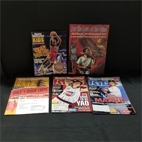 Sports Illustrated Kids and Michael Jordan Magazines