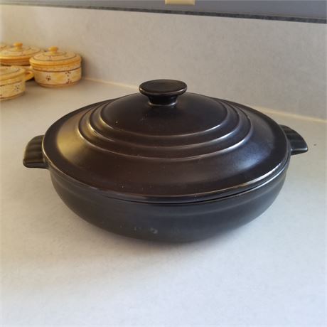 Technique Flame Covered Casserole Dish