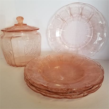 Pink Depression Glass