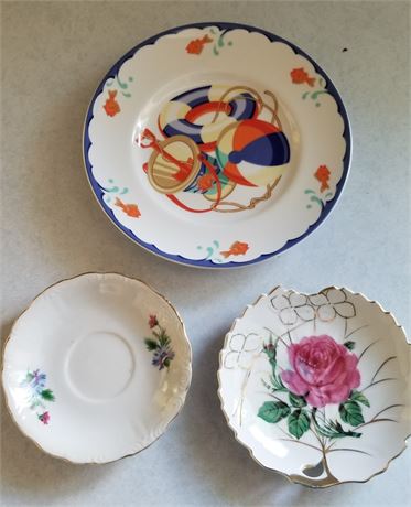 Tiffany's & Co. Plate & 2 Collectible Vintage Plates