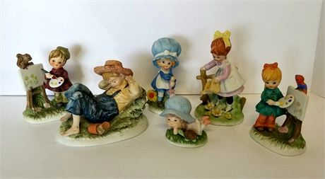 Hand Painted Lefton Collectible Figurines