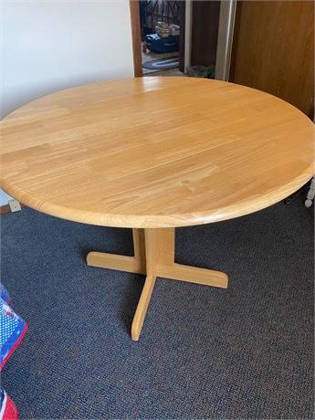 Wood Drop Leaf Dining Table