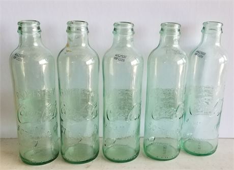 Vintage Style Coca-Cola Bottles