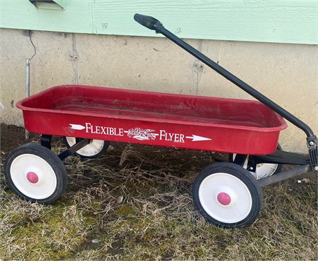 Flexible Flyer Red Wagon