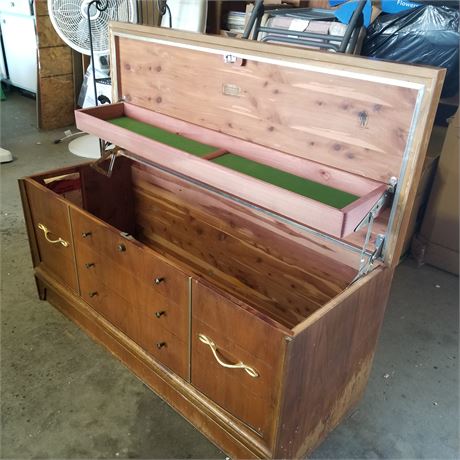 Vintage Cedar Hope Chest