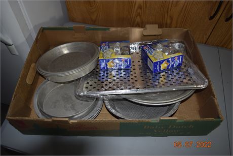 pie tins