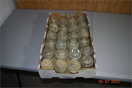 glass insulators x25