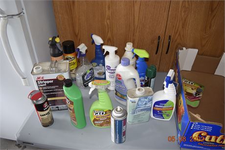 cleaning supplies