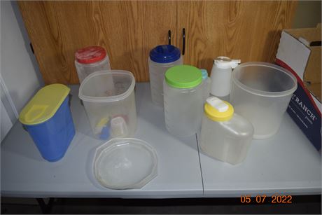 plastic containers