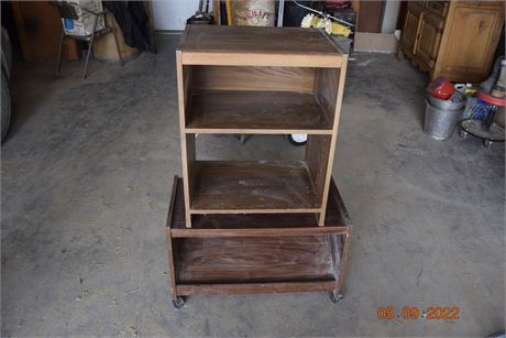 Shelf and cart