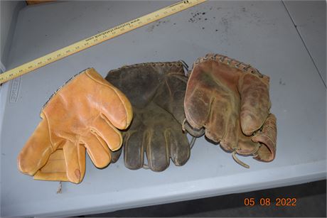 Vintage Baseball gloves