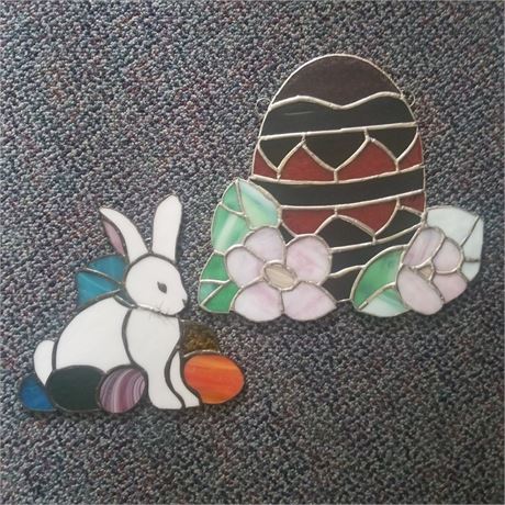 Stained Glass Easter Window Art