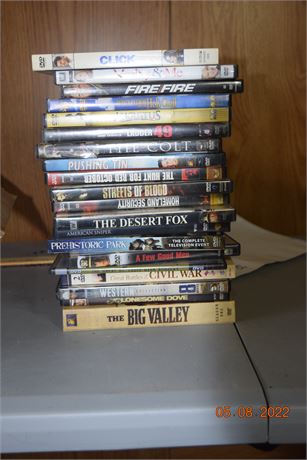 20 dvds