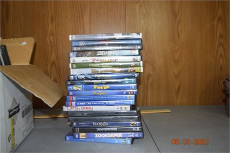 20 dvds.