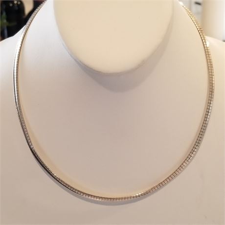 Sterling Silver 4mm Necklace