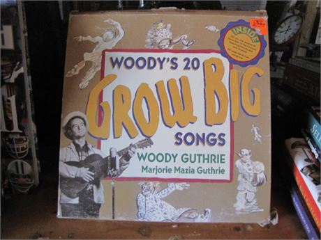 Woody Guthrie Song Box...New..Cassette..Record...Sheet Music...