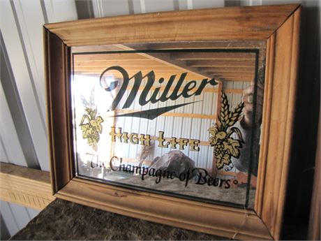 Miller Beer Mirror