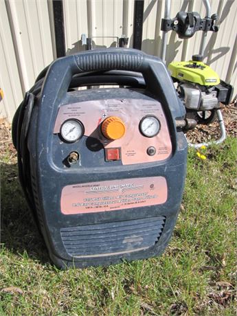 Air Compressor...Runs..Holds Air.. and Works