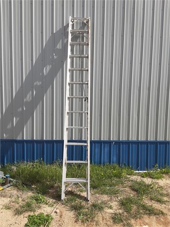 24 ft Sears aluminum extension ladder