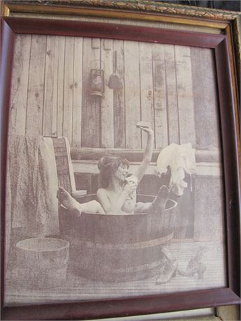 Lady in Bathtub Pic