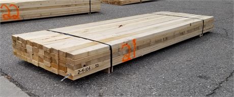 (Bunk #21) - 2x4x104 Lumber...50pcs