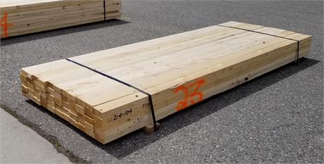 (Bunk #23) - 2x4x104 Lumber...55pcs