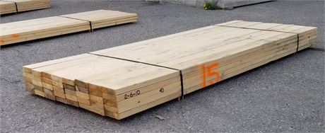 (Bunk #15) - 2x6x10 Lumber...40pcs