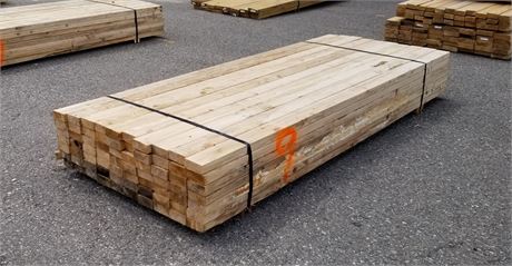 (Bunk #9) - 2x4x92 Lumber...70pcs