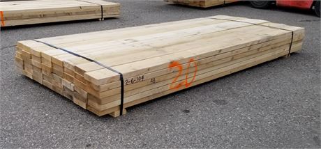 (Bunk #20) - 2x6x104 Lumber...48pcs